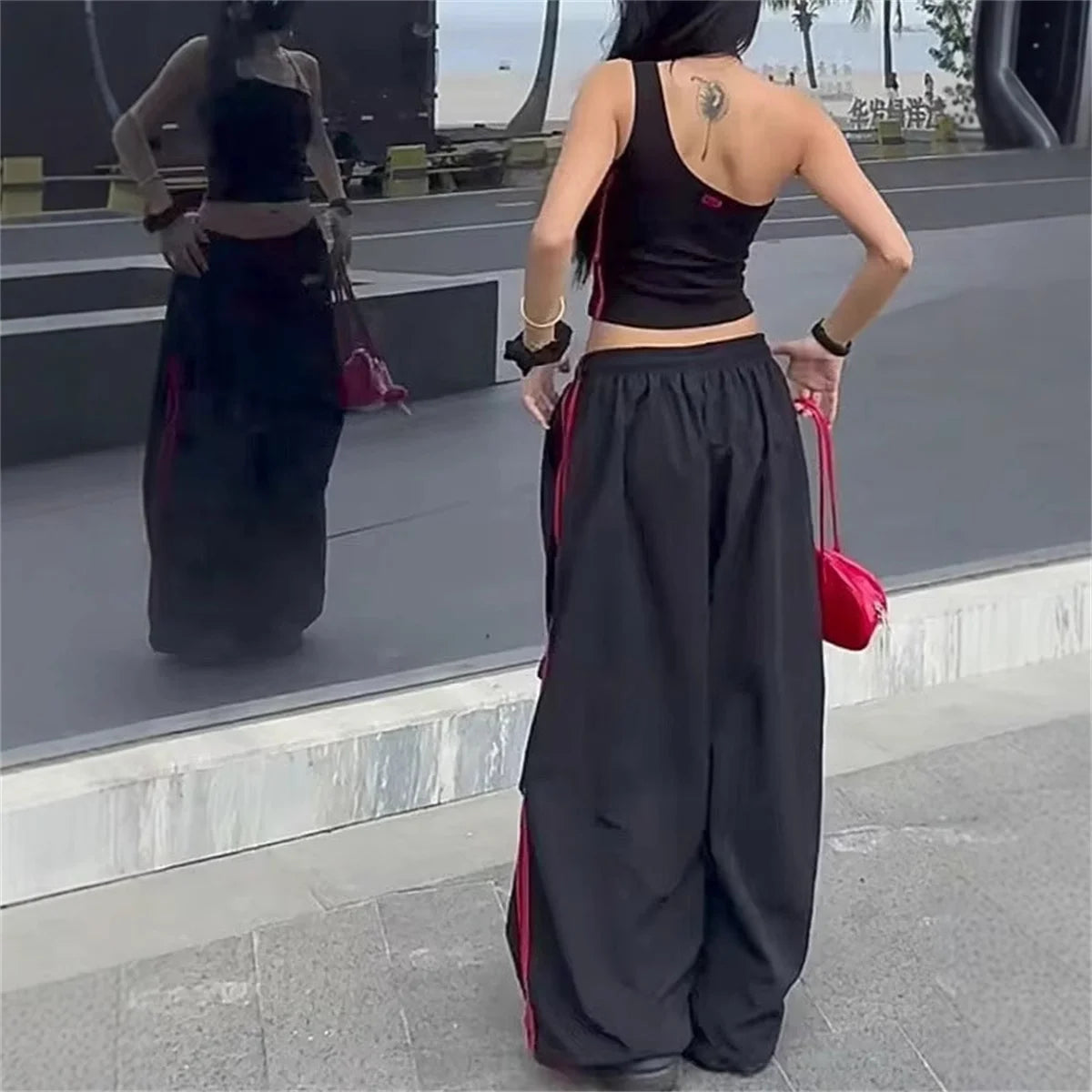 Lose Jogger Hosen Cargo