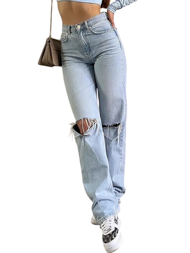 Knielange Jeans für Damen