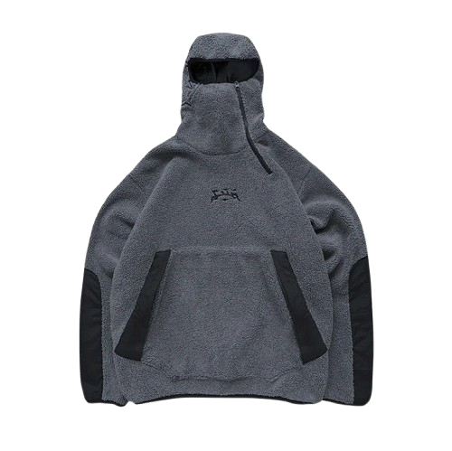 Kapuzen-Fleecejacke