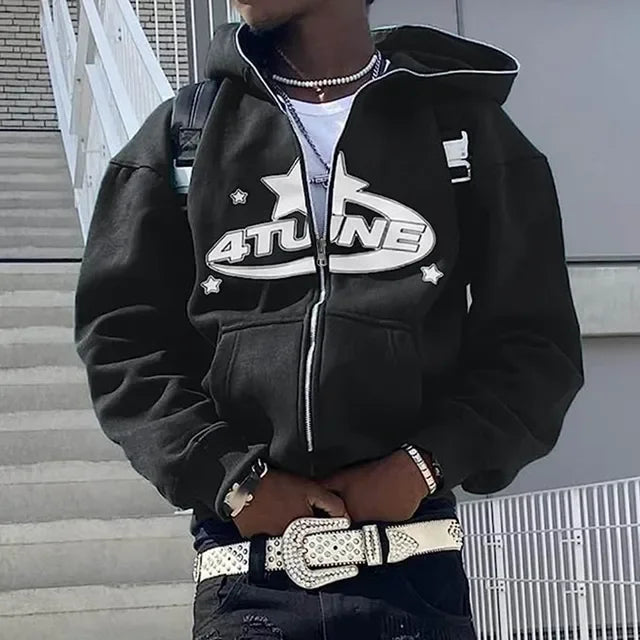 Zip Up Hoodies Ästhetik Y2k