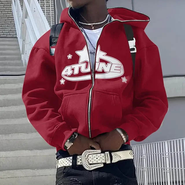Zip Up Hoodies Ästhetik Y2k