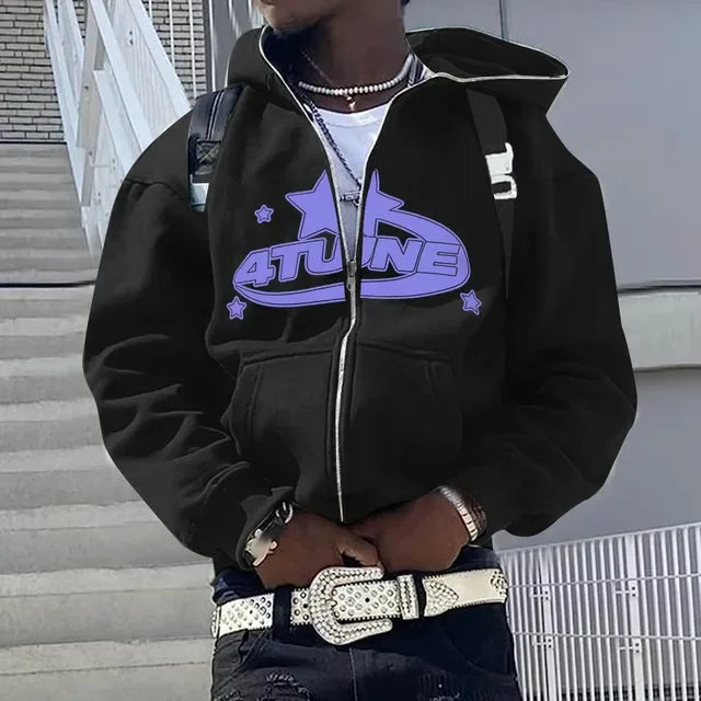 Zip Up Hoodies Ästhetik Y2k
