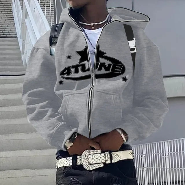 Zip Up Hoodies Ästhetik Y2k