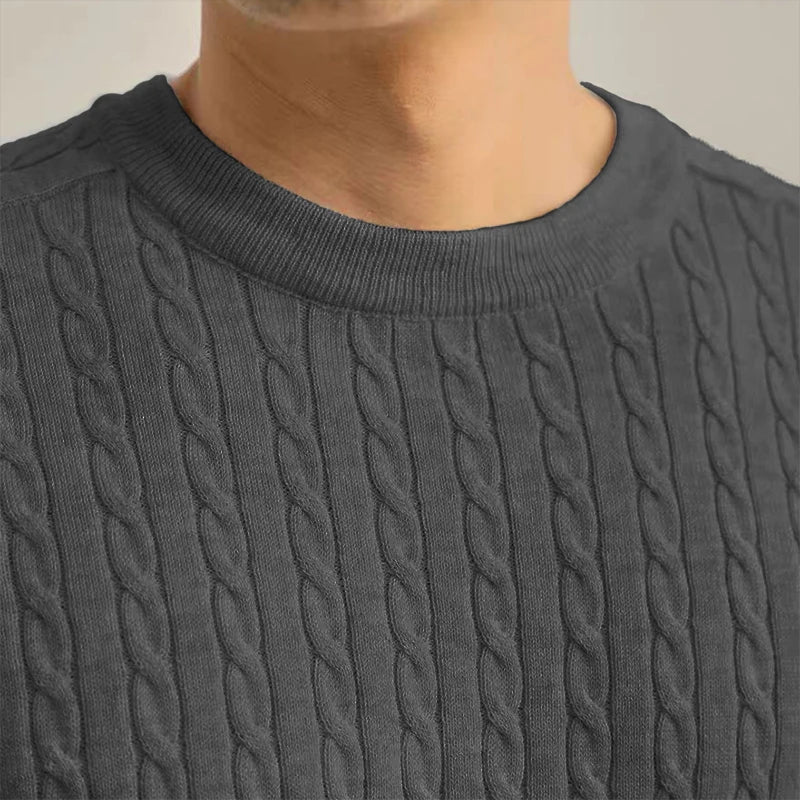 Animal Game Herren-Strickpullover